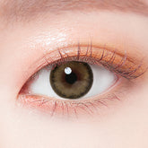 LENSTOWN 梨芝瞳 Romantea Tokyo Hazel Brown Toric 散光季拋(2片)